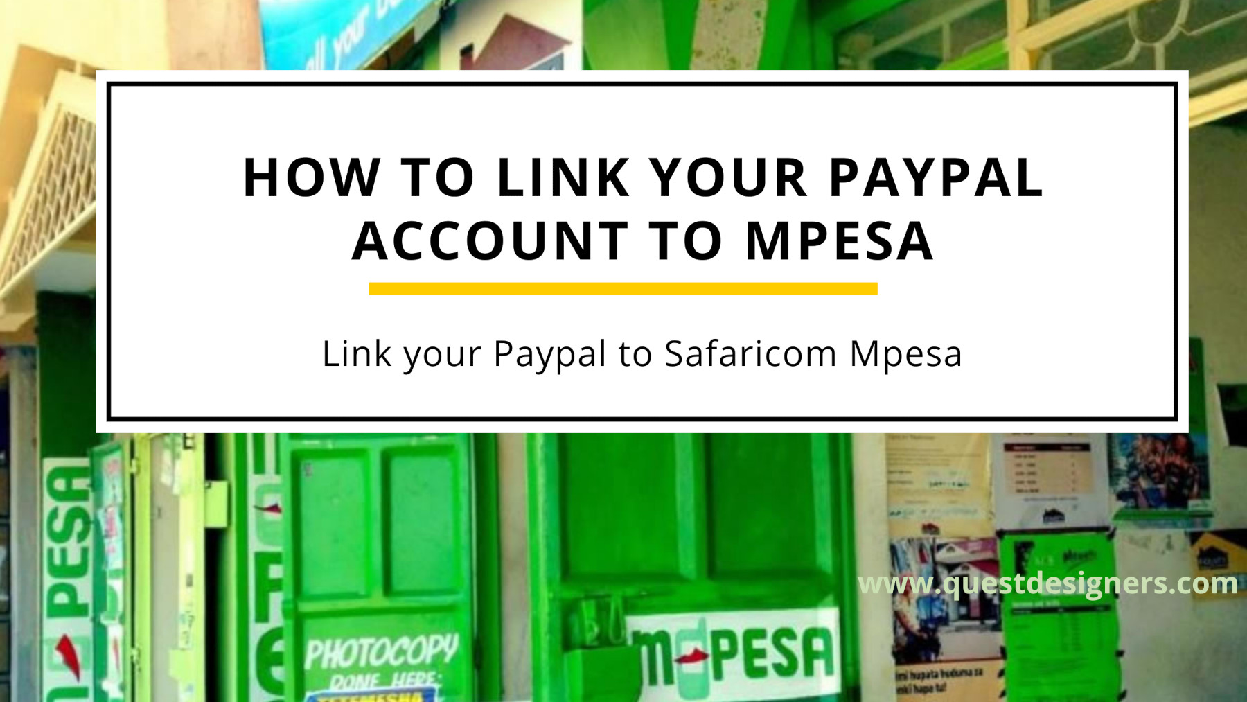 Paypal to Mpesa: How to link Mpesa to PayPal