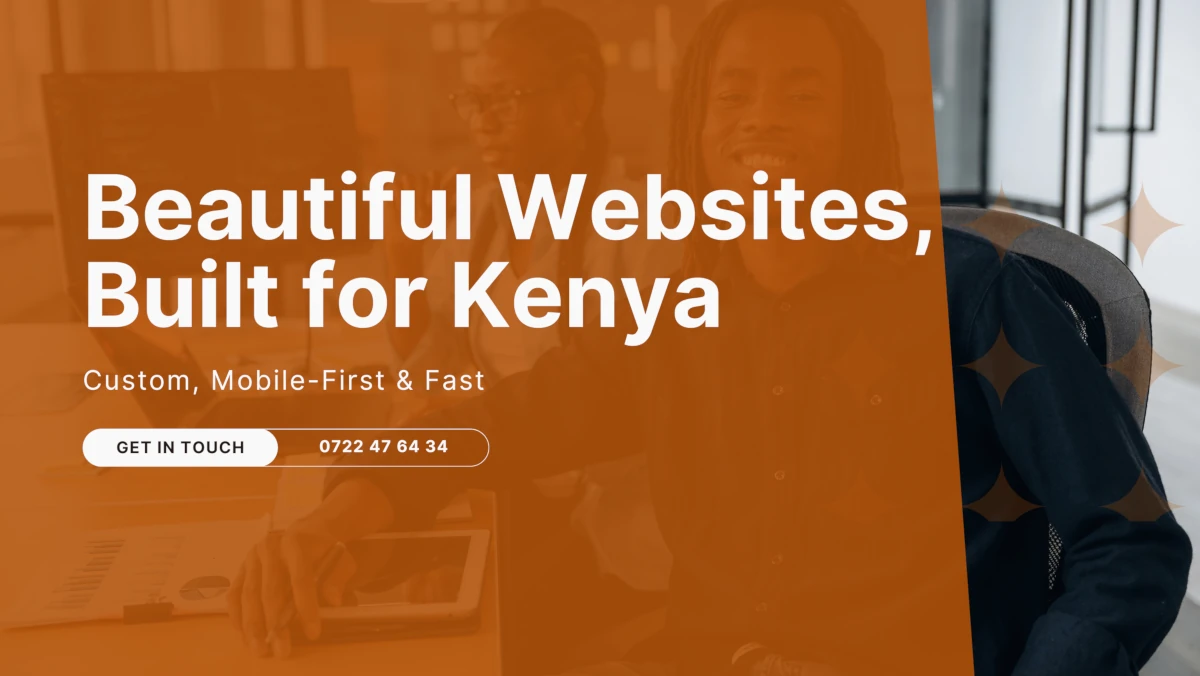 Professional Web Design<br><span class="relative inline-block"><span class="text-quest-orange">in Kenya</span><span class="absolute -bottom-1 left-0 w-full h-0.5 bg-quest-orange/50"></span></span>