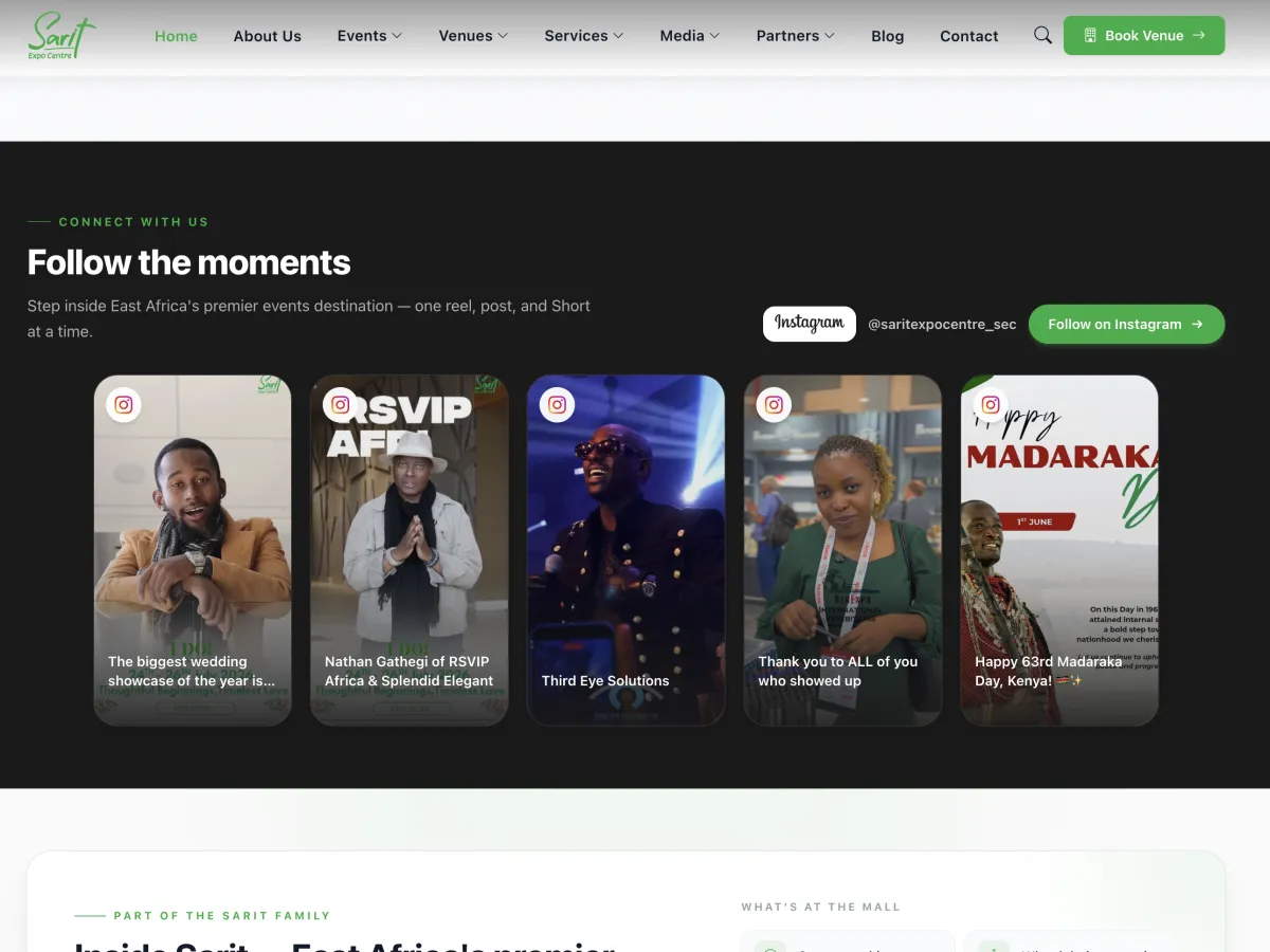 Social Feed & Sarit Mall Link